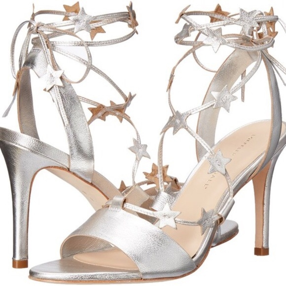 Loeffler Randall Silver Arielle Heels